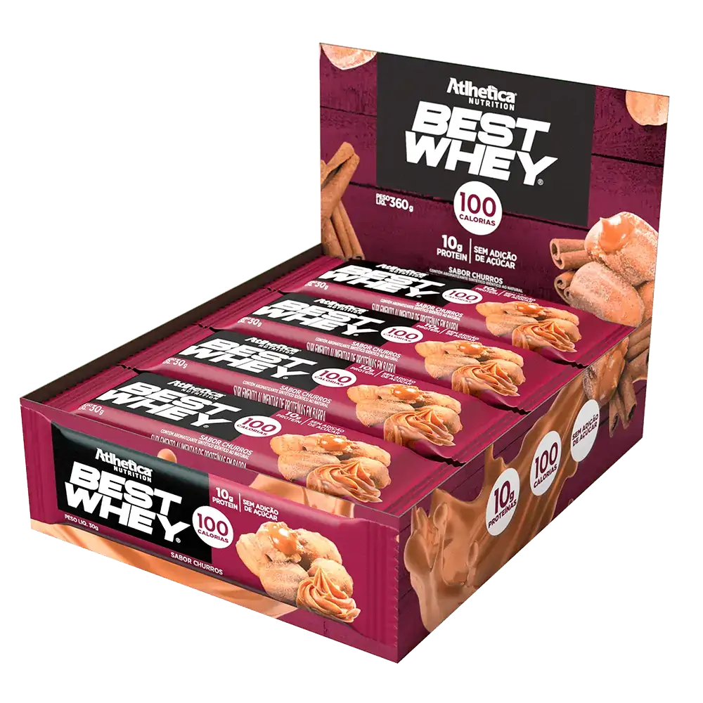 Atl.best Whey Barra Churros 30g C/12