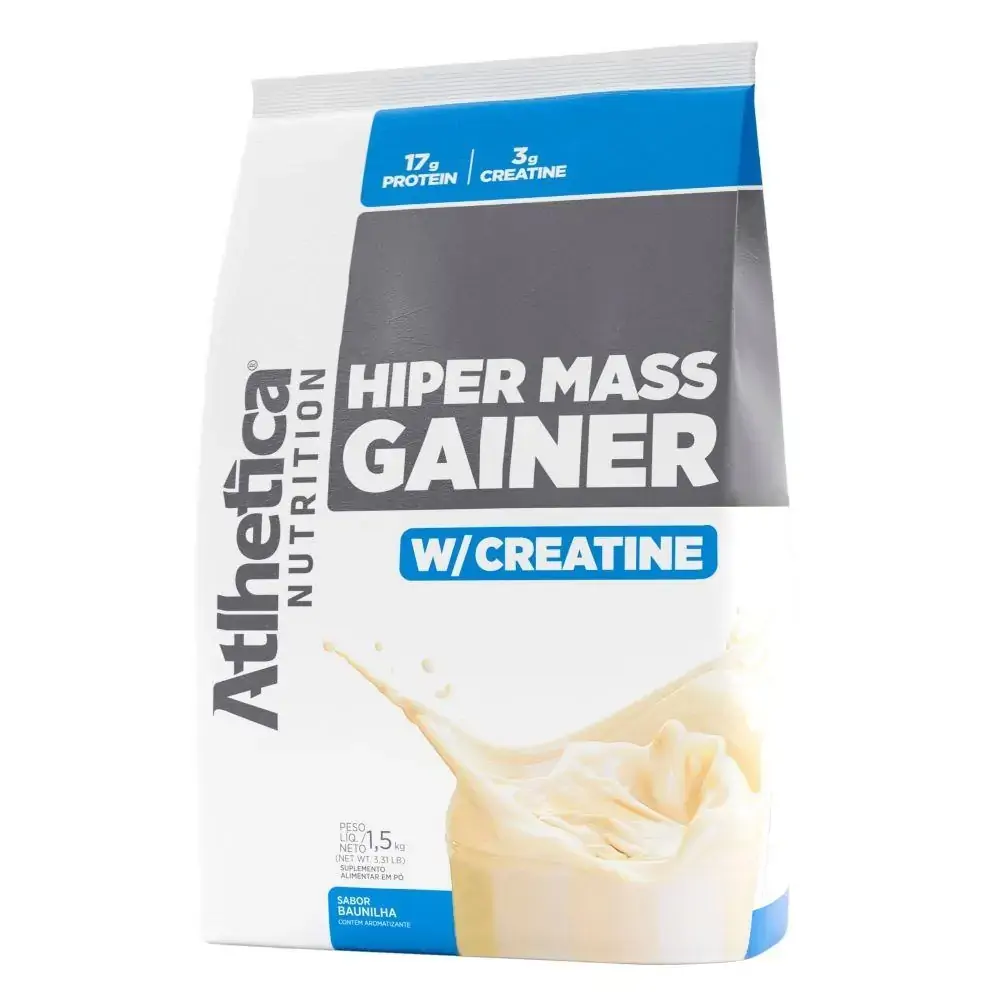 HIPER MASS GAINER W/ CREATINE (SC) 1,5 kg - ATLHETICA NUTRITION