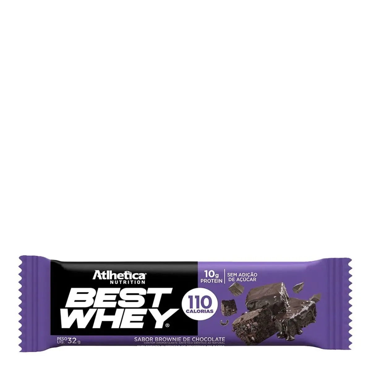 Best Whey Bar (32gr) - Atlhetica Sabor:Brownie