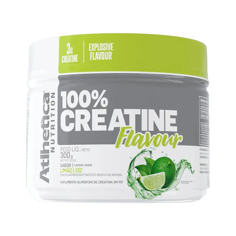 Creatina Flavour 300 Gr Limao Atlhetica