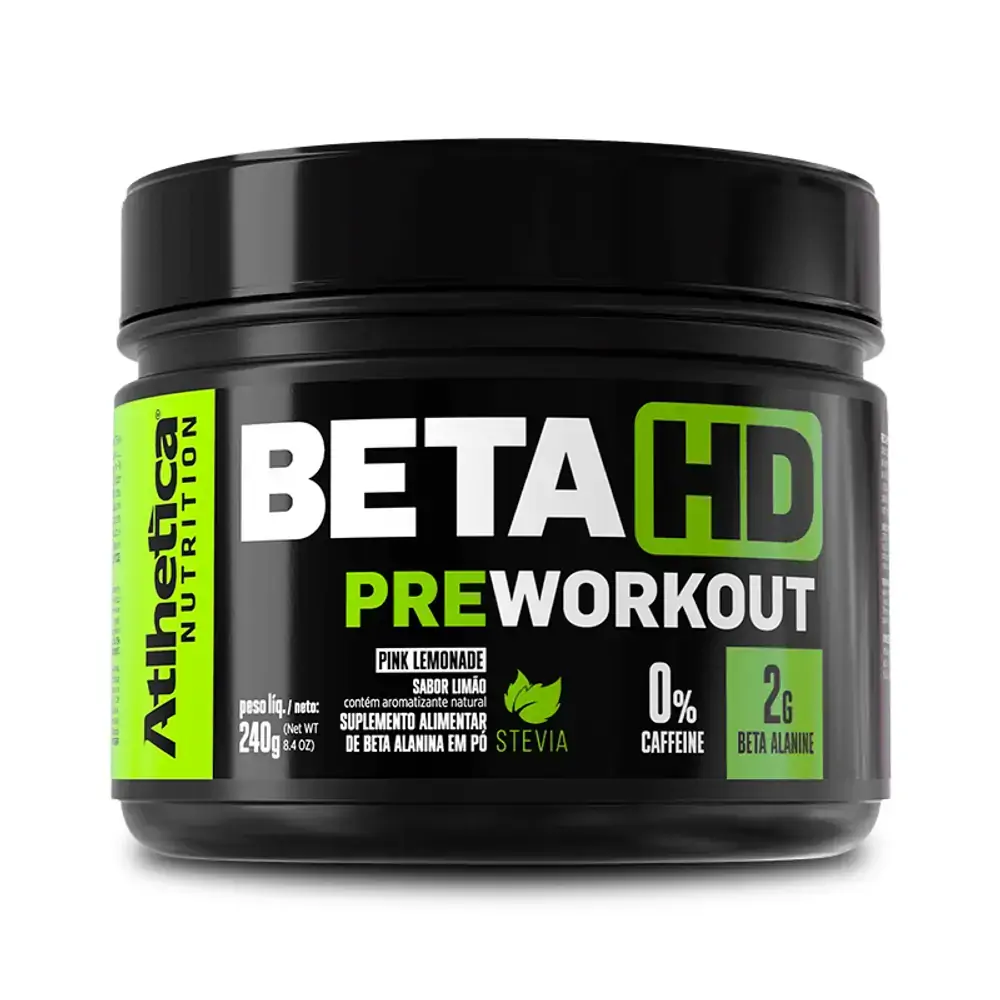 Beta Hd Pre Workout W/ Stevia 240 G Pink Lemonade