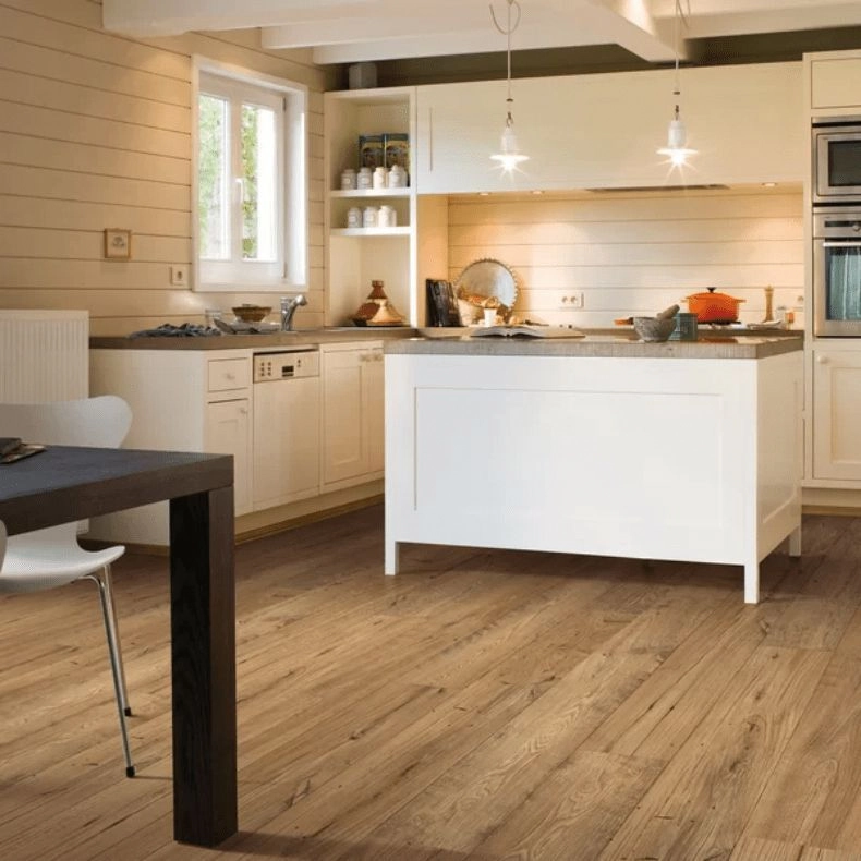 Piso Laminado Quick Step Eligna Wide Castanheiro Natural Restaurado Qsew3784 Cx 2,06m²
