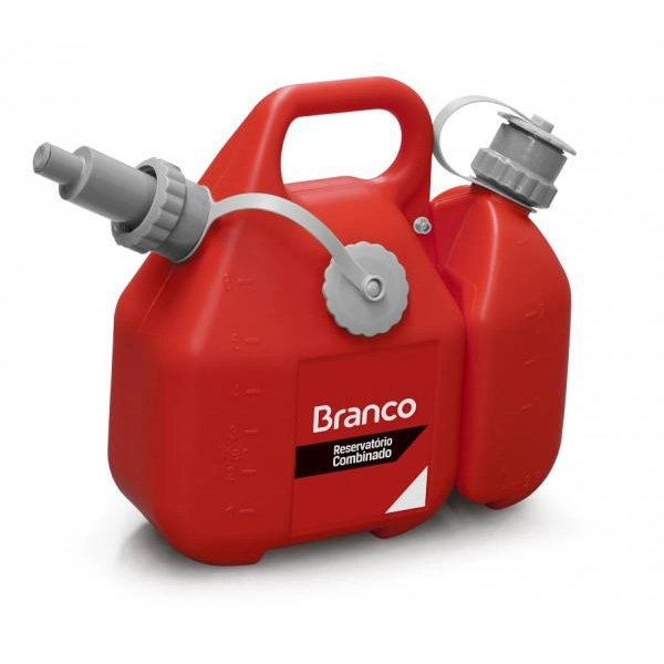 Reservatorio Combinado Gasolina e Óleo Branco