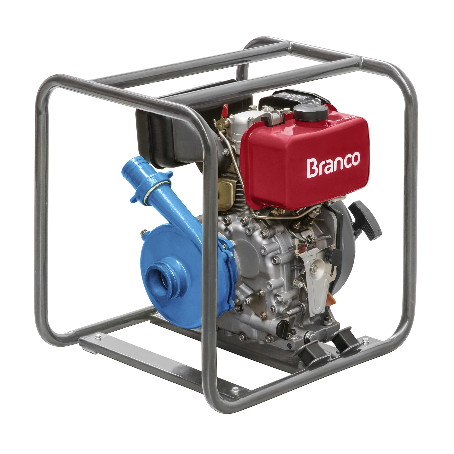 Motobomba Centrífuga Diesel 2" BD-716 7,0CV Branco