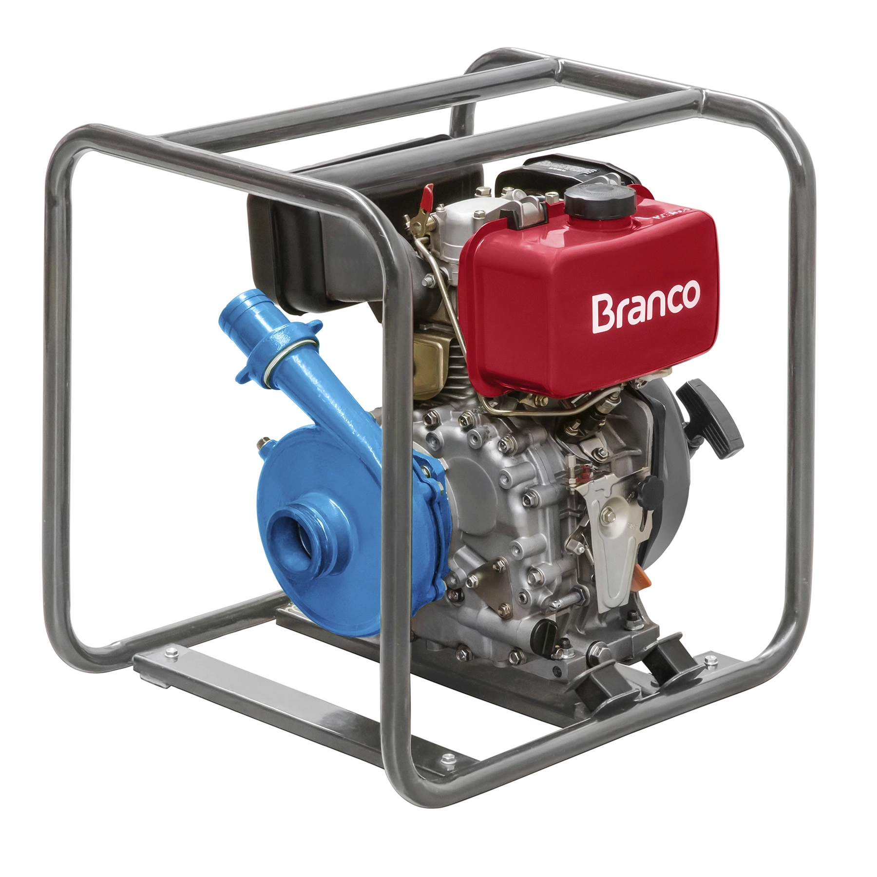 Motobomba Centrífuga Diesel 2" BD-716E 7,0CV Branco