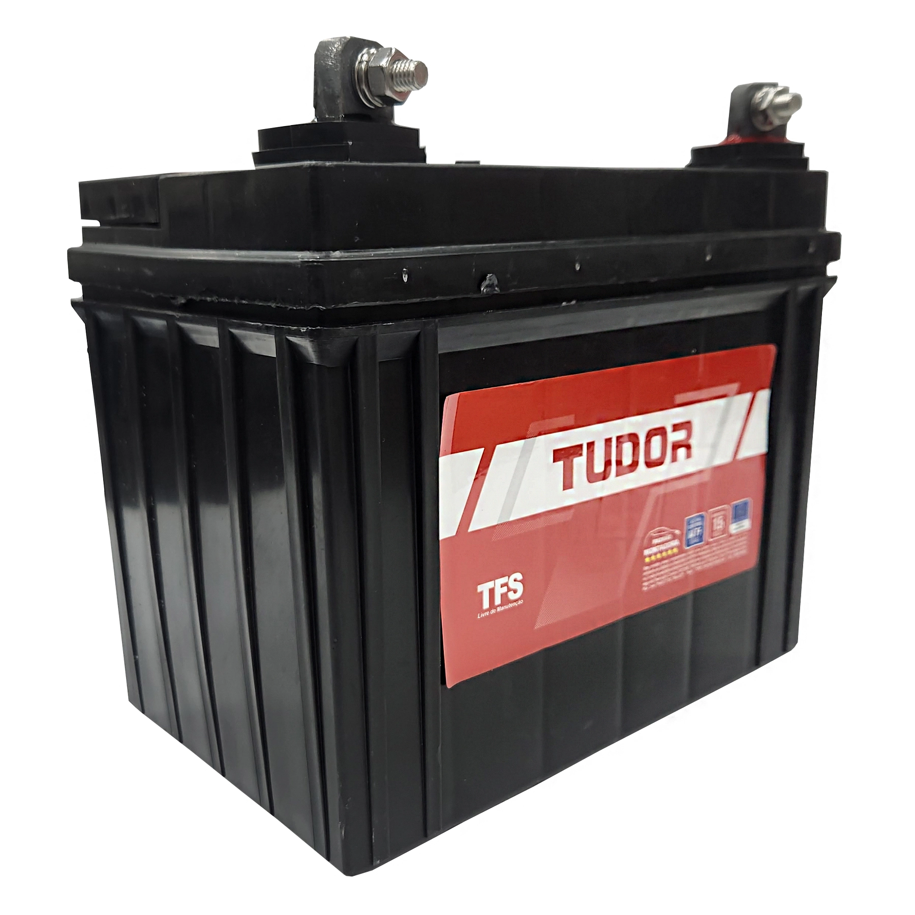 Bateria 12V-30Ah Tudor Trator Cortador Branco