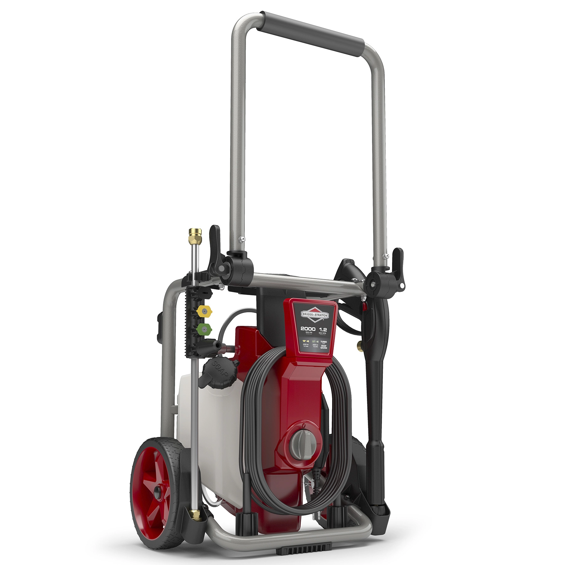 Lavadora de Alta Pressão 2000PSI c/ Bico Turbo (4 em 1) 220V - Briggs & Stratton