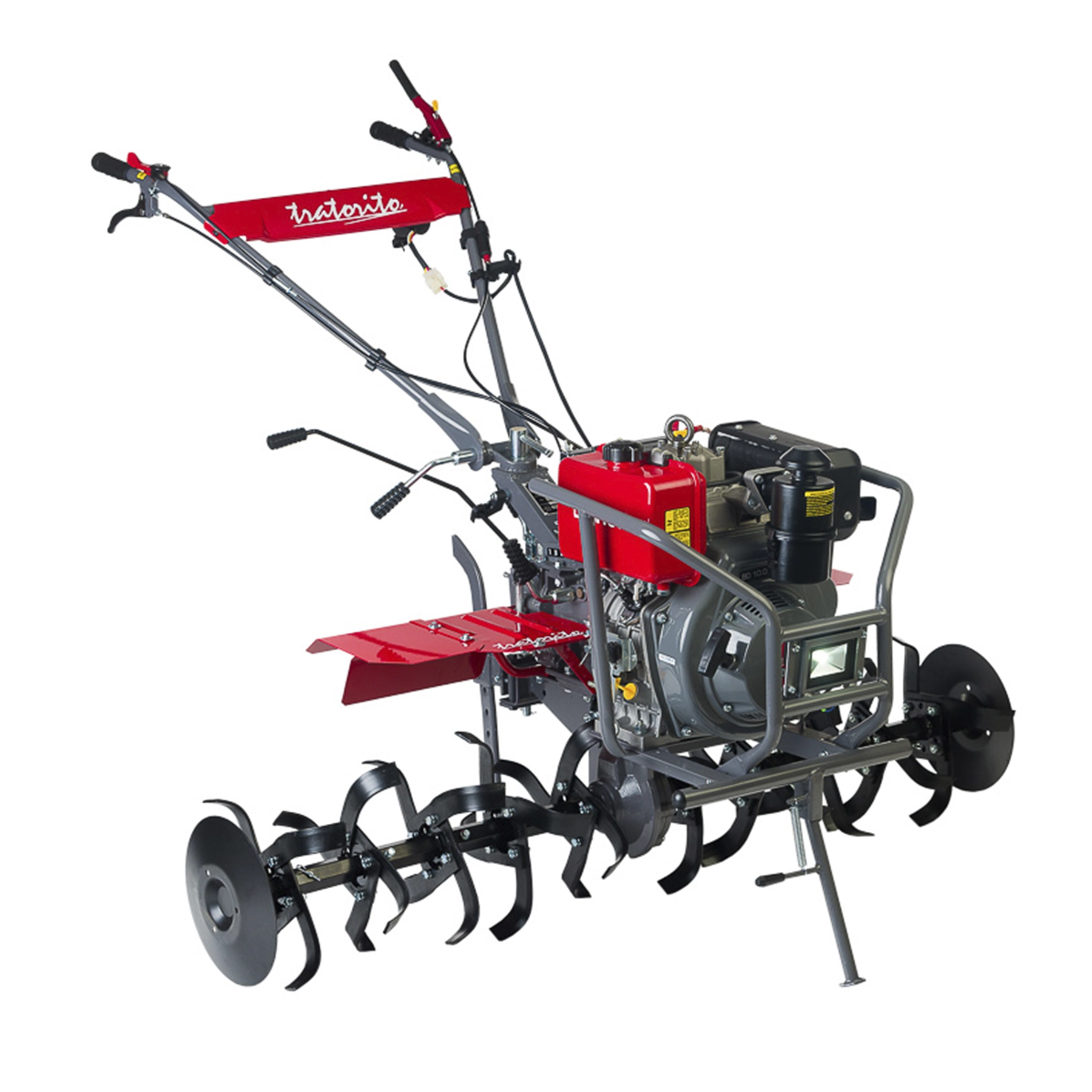 Motocultivador a Diesel Branco BTTD10.E0-1500 10Hp