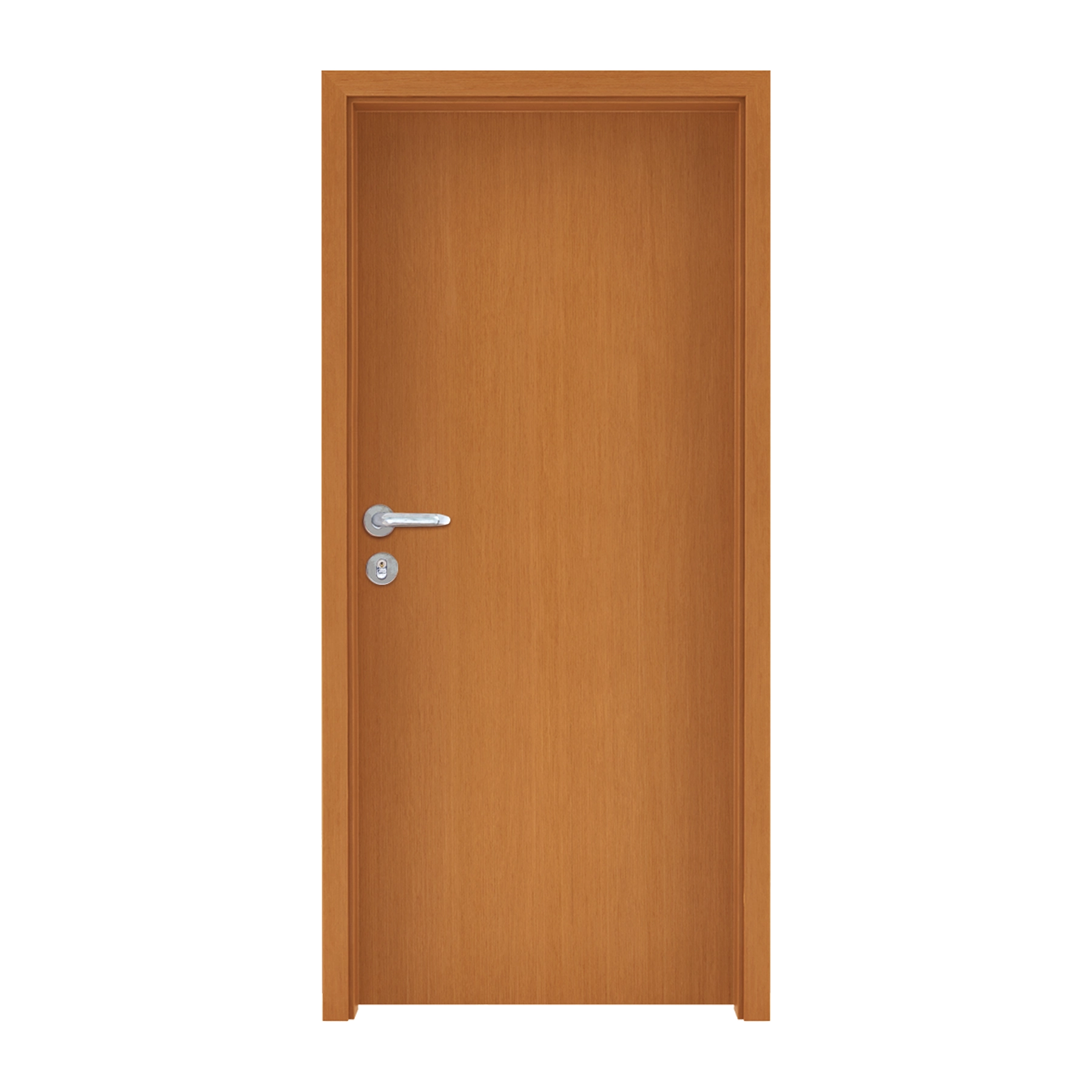 Kit Porta Madeira de Giro Direito Curupixá 210x60cm Colméia com Batente Regulável 10 a 15cm Lisa Artens