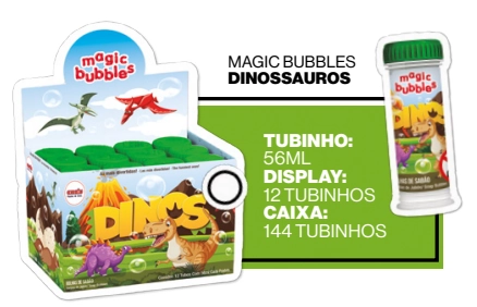 Magic Bubbles Dinossauro Sortido Cod 184