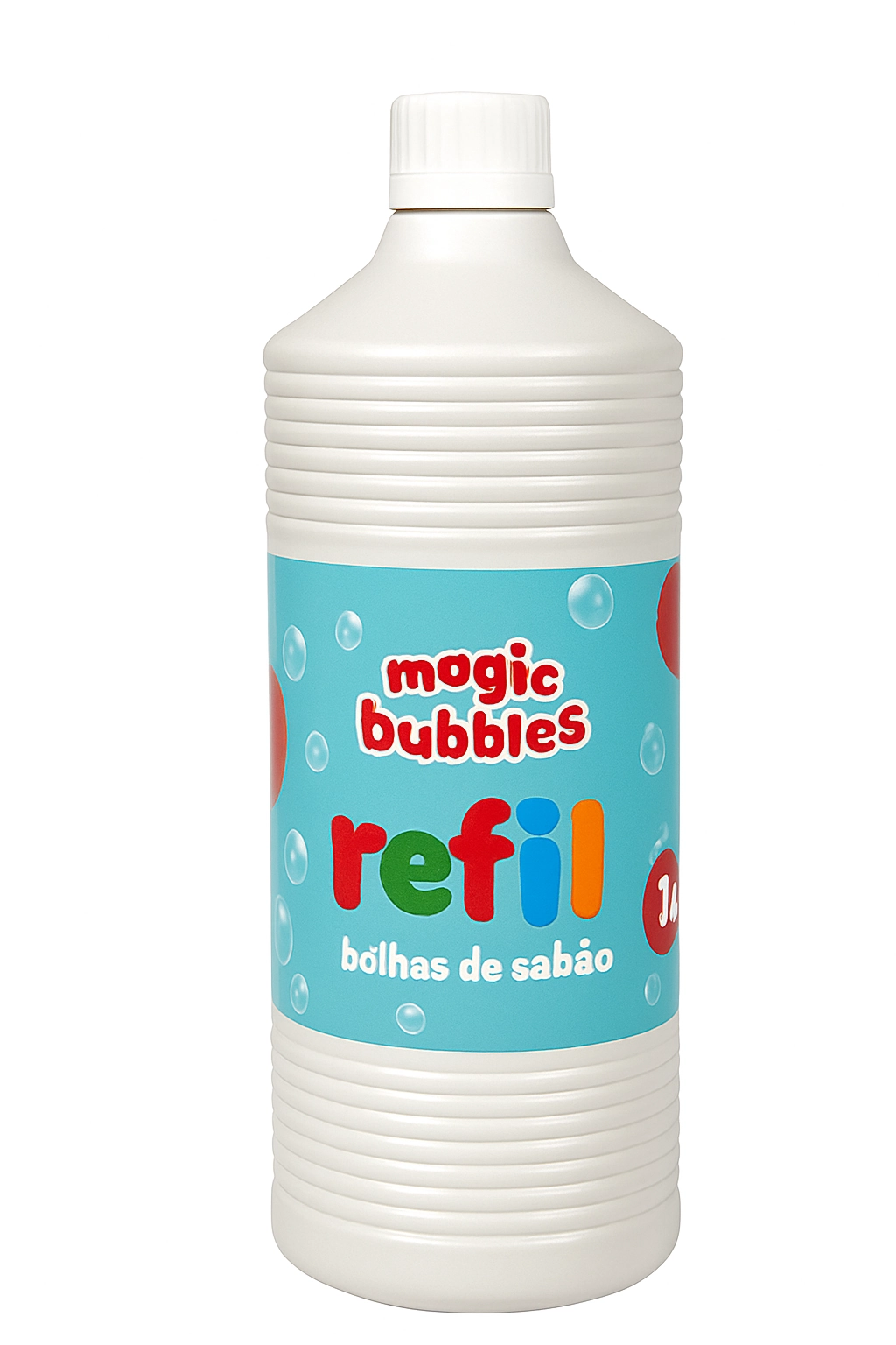 Refil Bolha De Sabao 1l Magic Bubbles Amalu