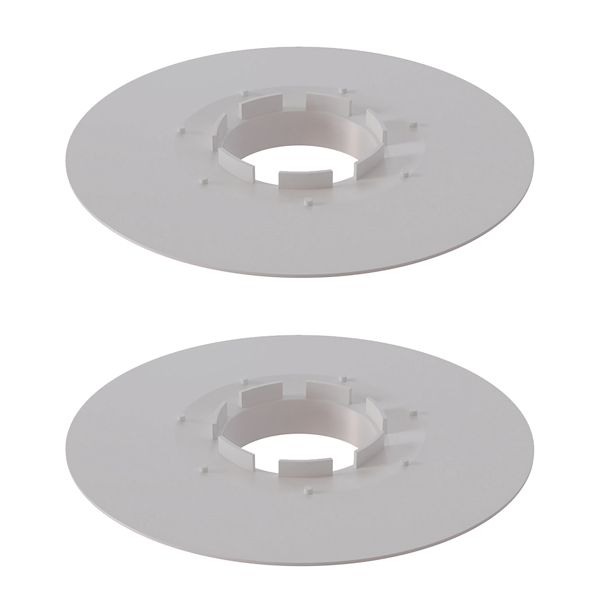 Kit 2 Disco Anti Infiltração 100mm Branco Estrela