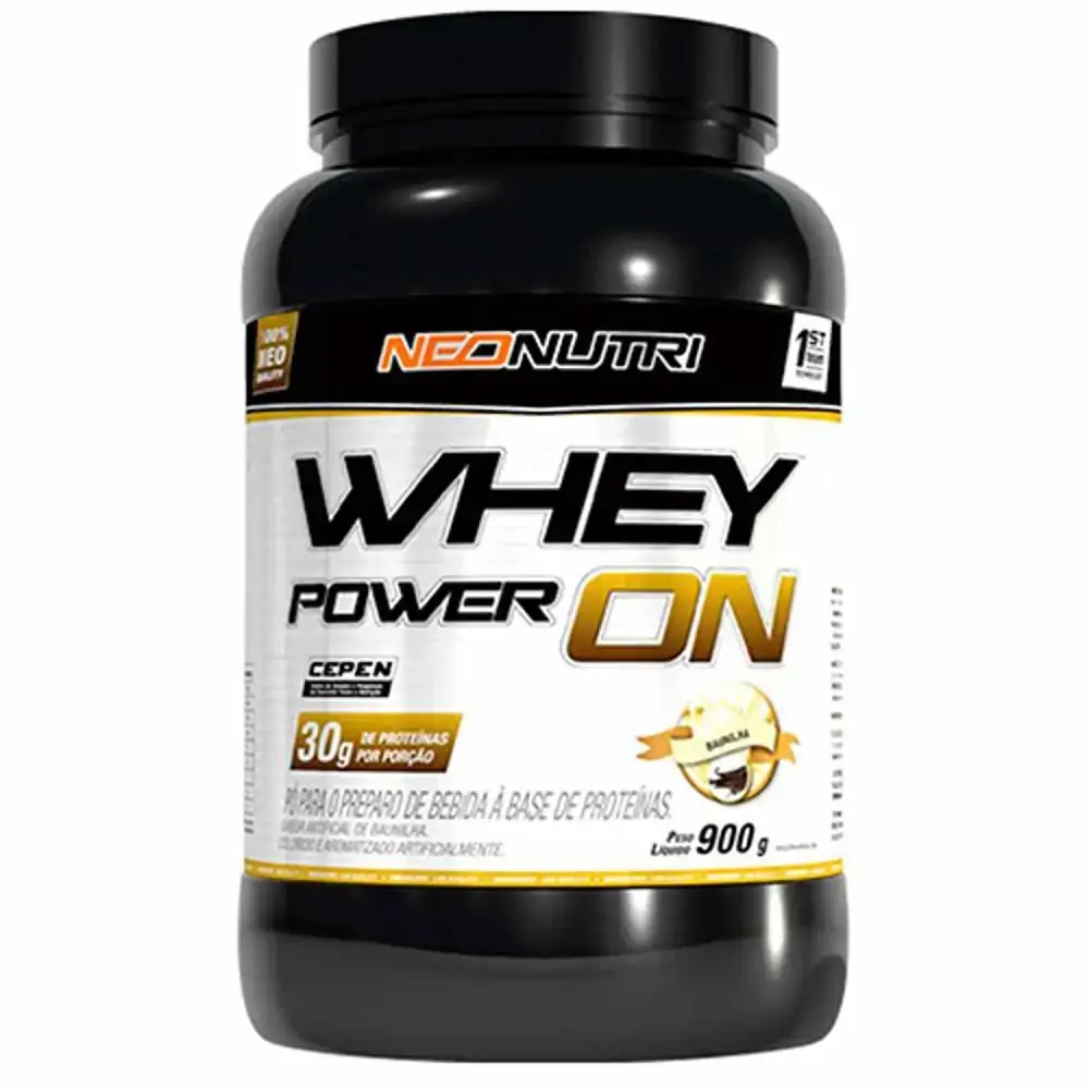 Whey Power On Neo Nutri Baunilha 900g .