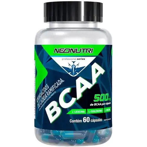 Bcaa 500mg 60 Cápsulas Neonutri