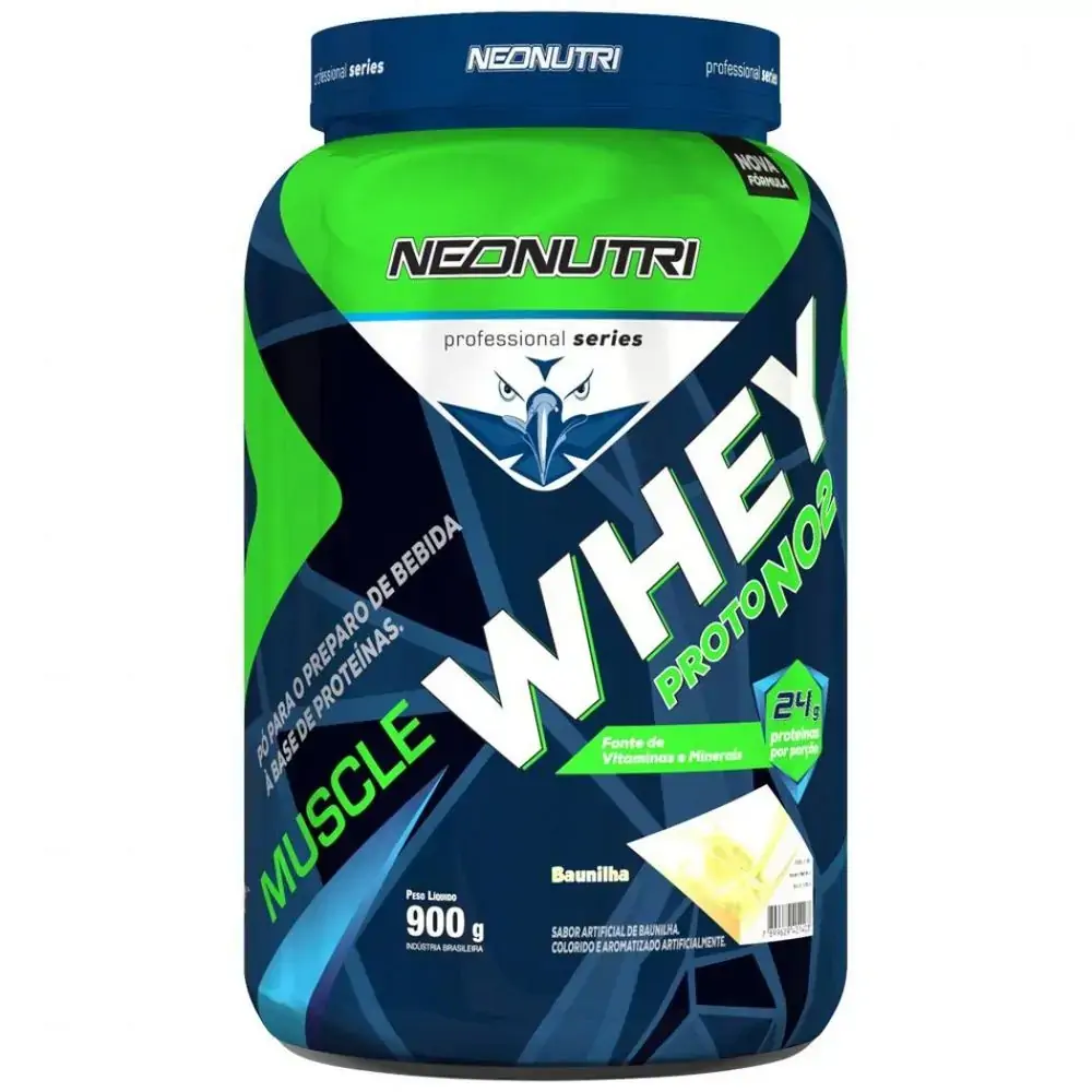 Muscle Whey Proto No2 900g Chocolate Pa0498 Neonutri
