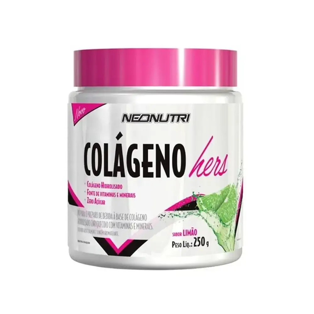 Colageno Hers Powder 250g Limao Neo Nutri
