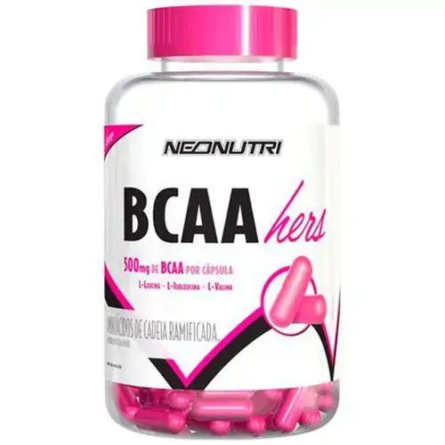 Bcaa Hers 500mg 120 Cápsulas Neonutri