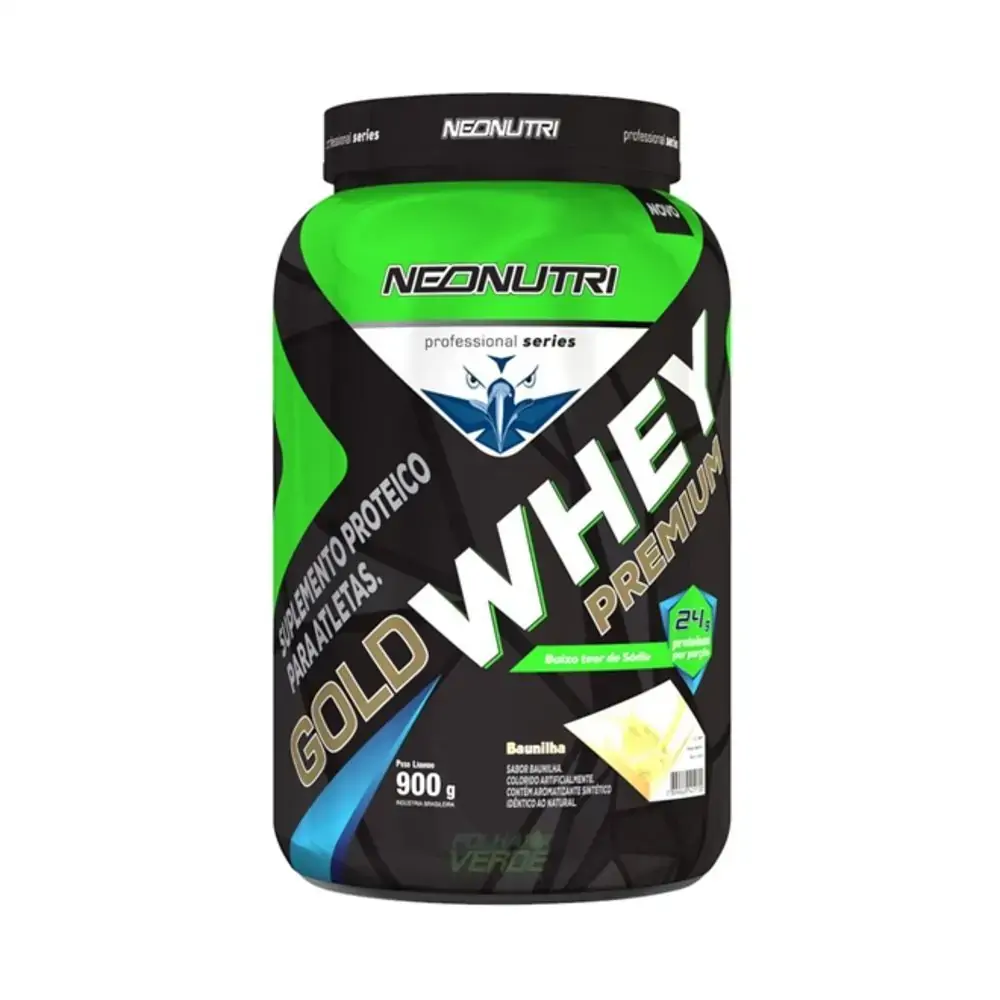 Whey Gold Prem. Baunilha 900gr Neo Nutri