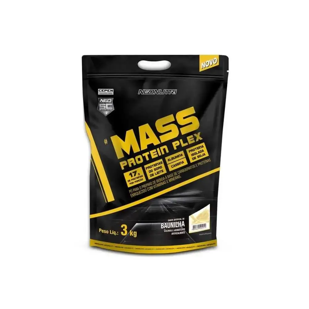Mass Protein Plex 3kg Baunilha Neonutri