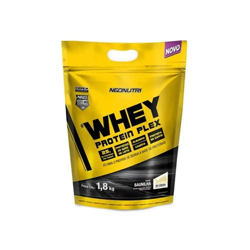 Whey Prontein Plex 1,8kg Baunilha Neonutri