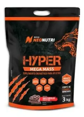 Hyper Mga Mass 3kg Chocolate Suiço Pa0624