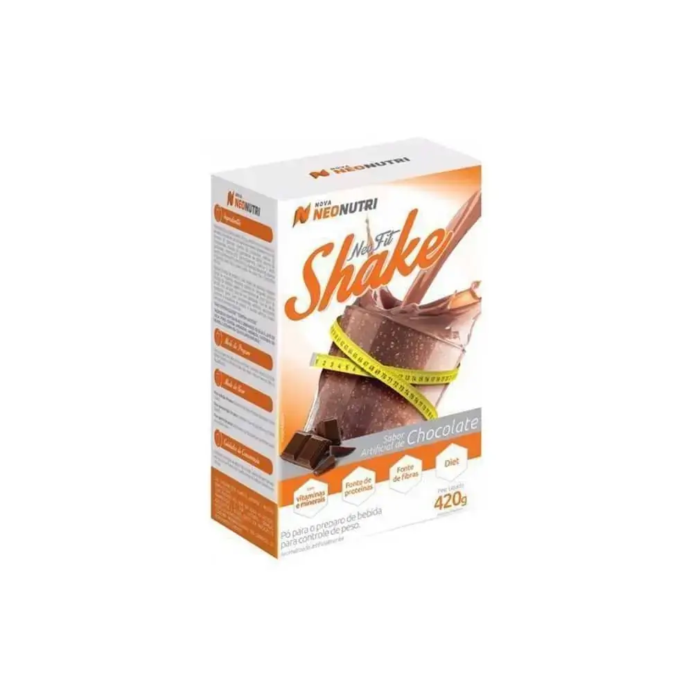 Shake Neo Fit Chocolate 420g Nova Neo Nutri