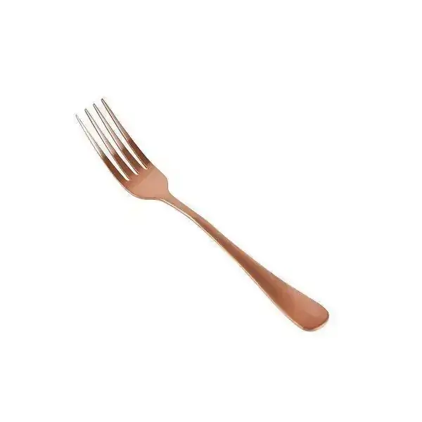Garfo Sobremesa Elite COR Cobre com 12 Peças Gourmet MIX GX6056
