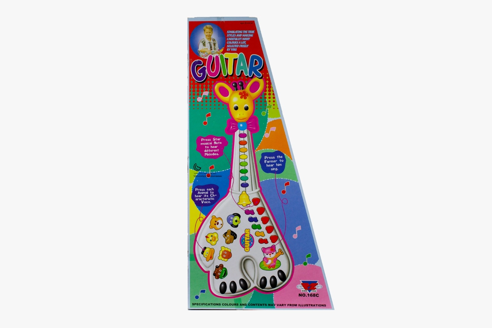 Cp055182 Brinquedo Musical Guitarra Infantil