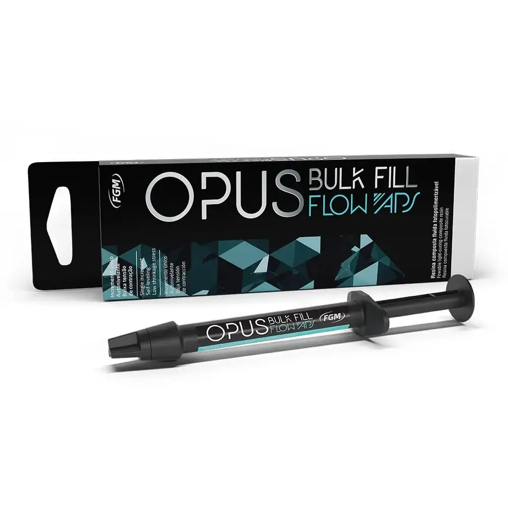 Resina Opus Bulk Fill Flow Aps 2g - FGM - Resina Opus Bulk Fill Flow Aps A1 2g - FGM