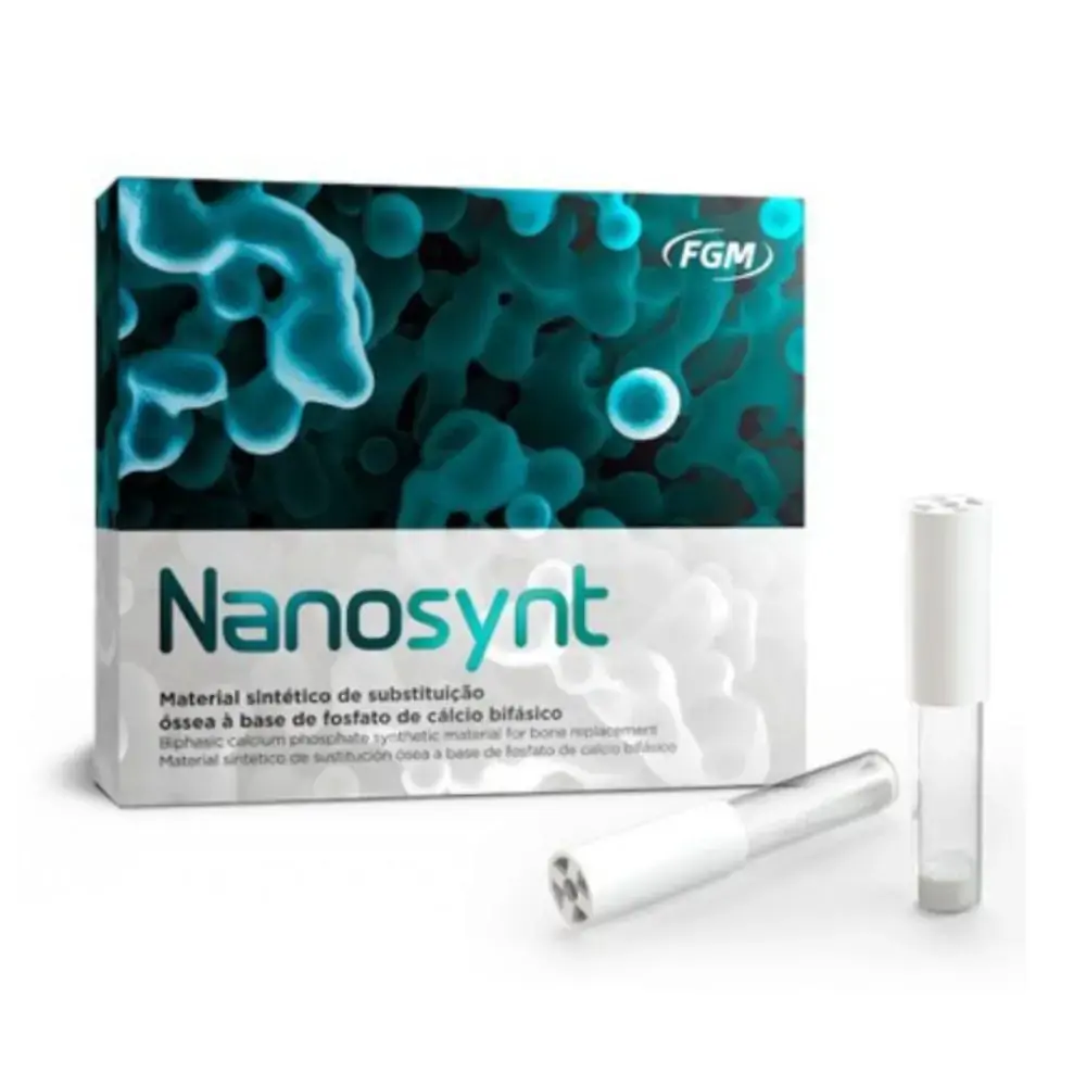Enxerto Ósseo Sintético Nanosynt - 2 ampolas - FGM - 200 -500 µm (Cód. 26.7655)