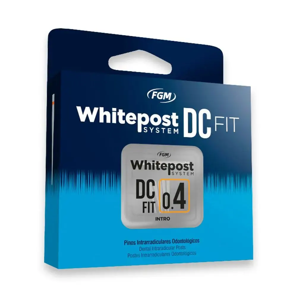 Pino de Fibra de Vidro WhitePost DC - FGM - 0,4 (Cód. 26.9343)