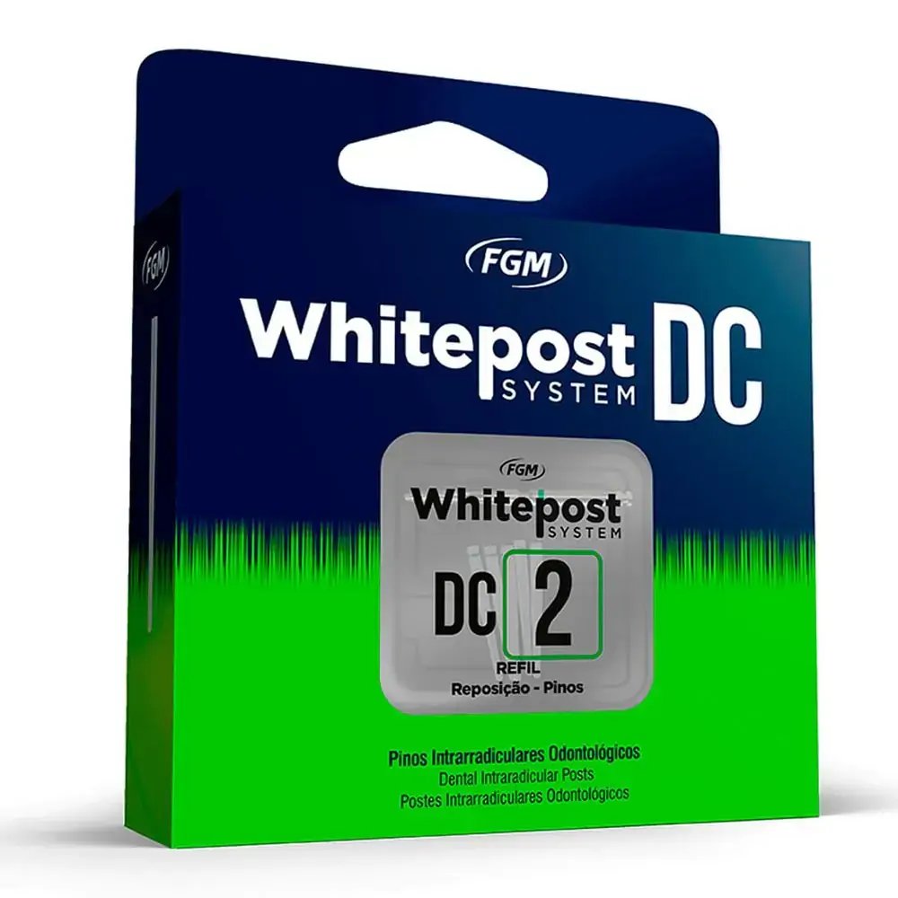 Pino de Fibra de Vidro Whitepost System Dc Refil 2 com 5 - Fgm