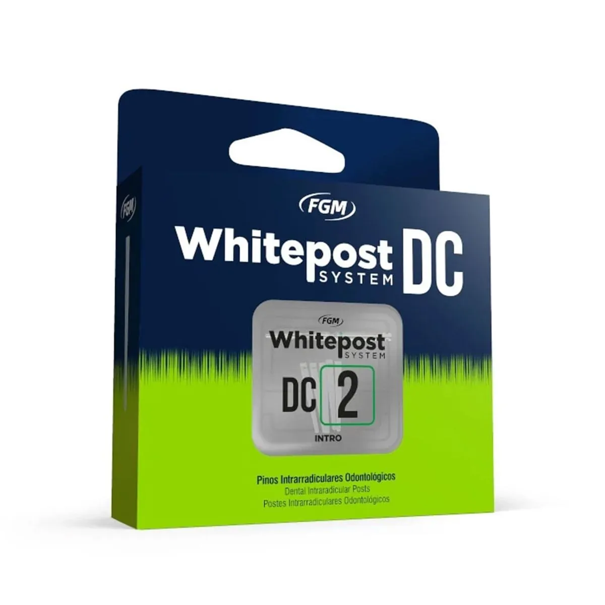 Pino de Fibra de Vidro Whitepost System Dc Intro - Fgm - Pino de Fibra de Vidro Whitepost System Dc