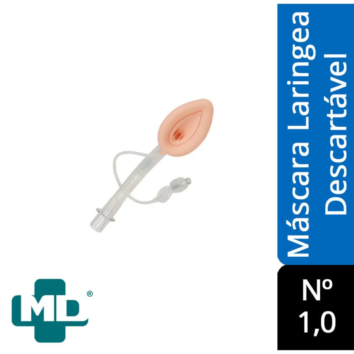Máscara Laríngea de Silicone Descartável 1,0 MD