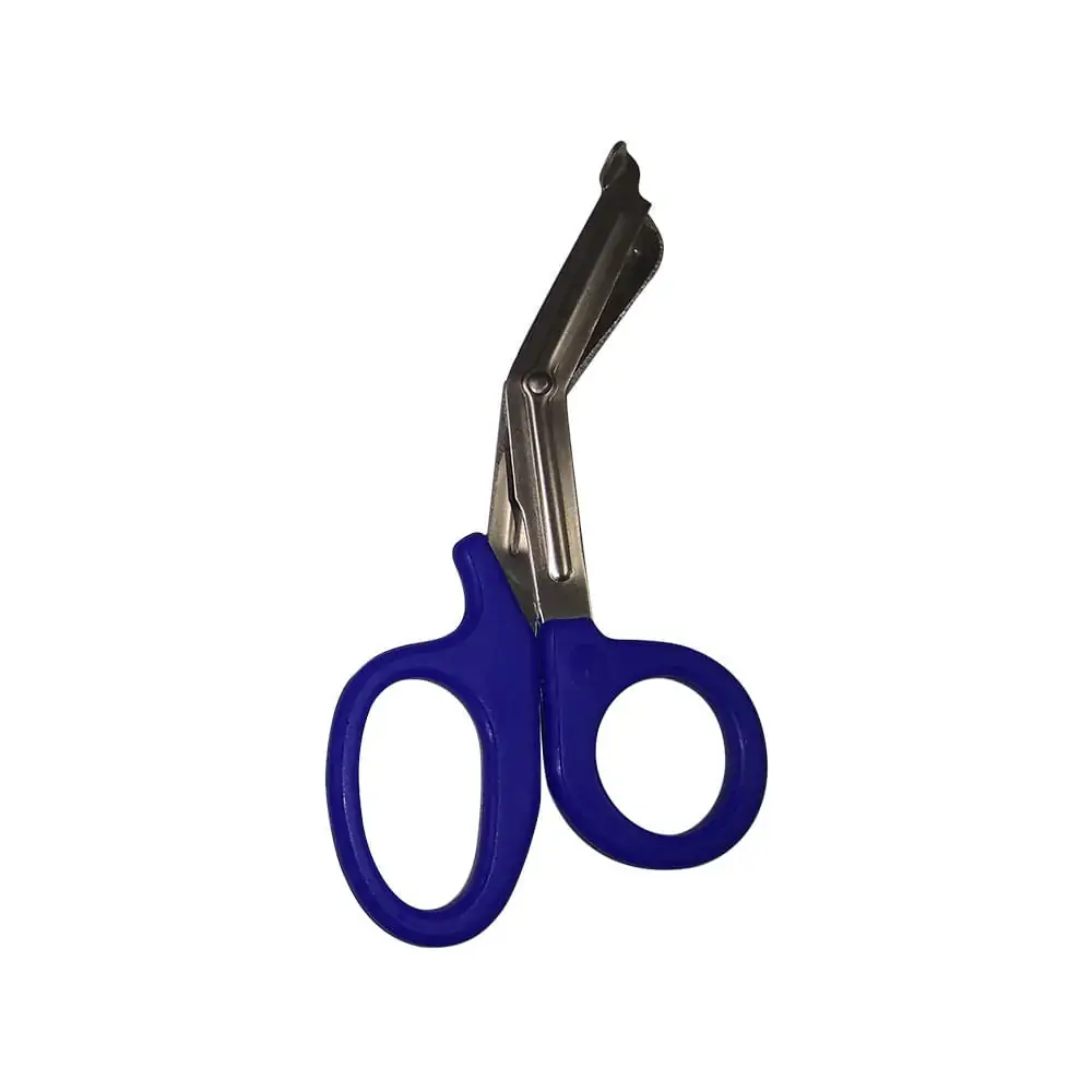 Tesoura para Bandagem Azul 14cm MD