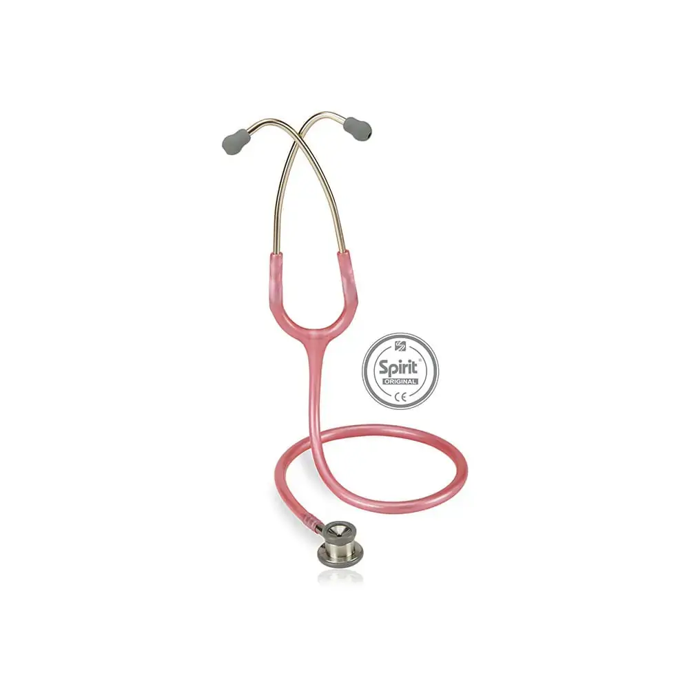 ESTETOSCOPIO PROFESSIONAL NEONATAL ROSA PEROLIZADO SPIRIT