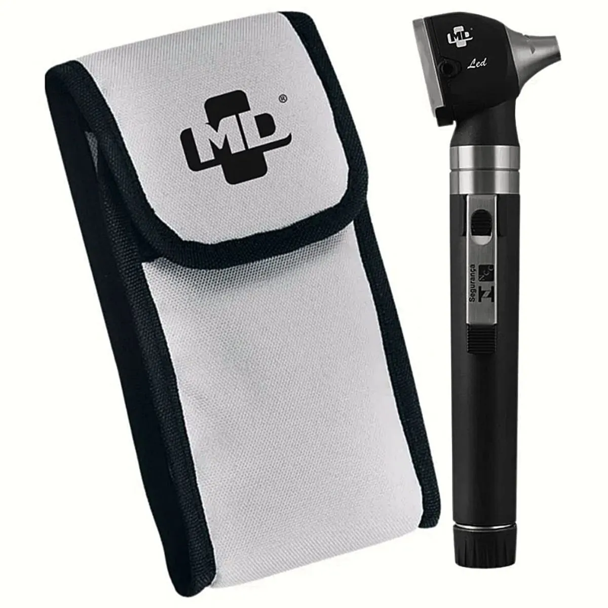 Otoscopio Md Omni 3000 Led Estojo Preto