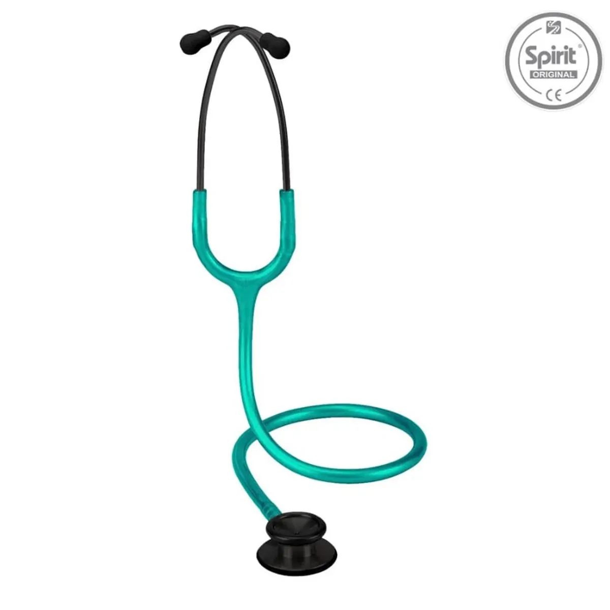 Estetoscópio Professional Spirit Black Edition Verde Perolizado