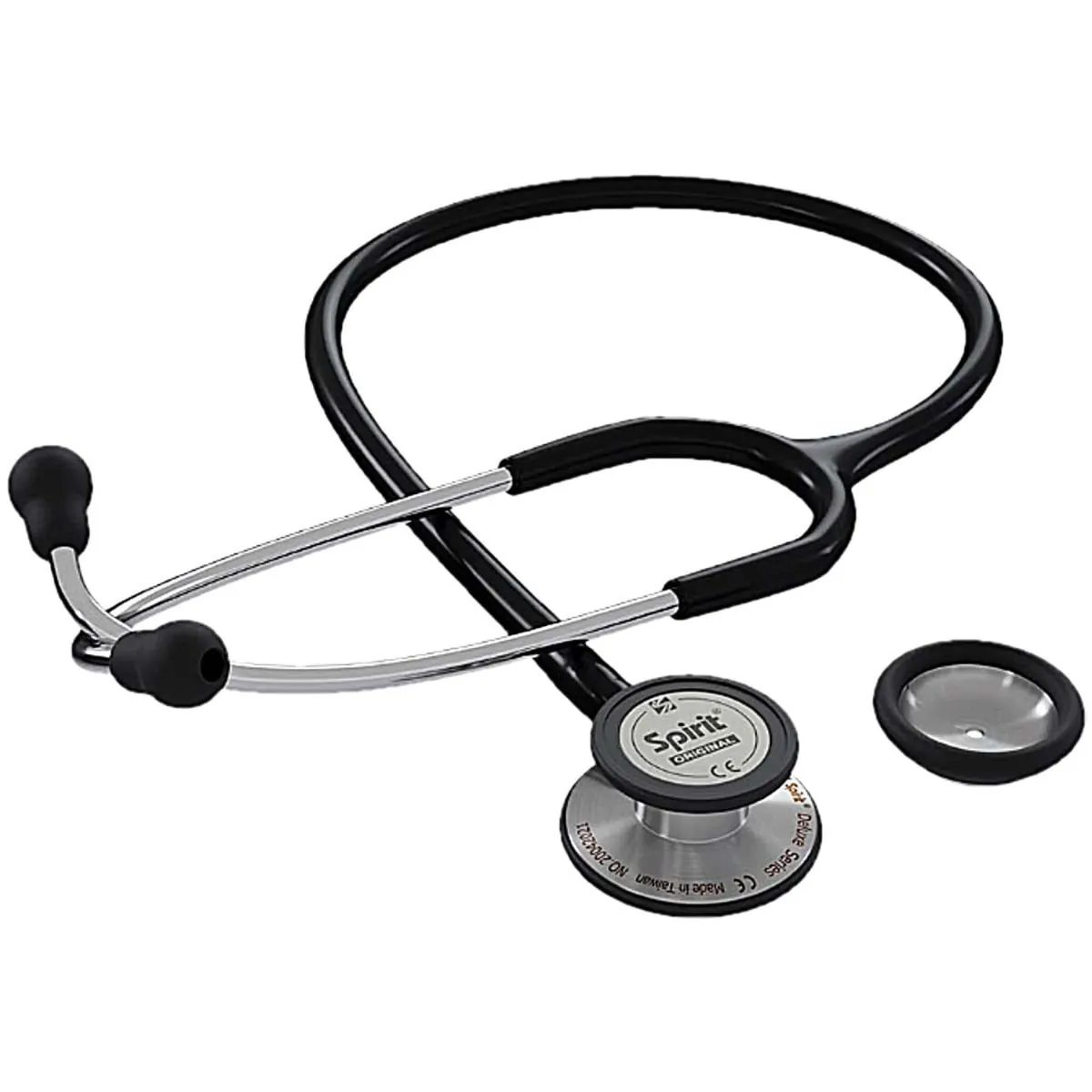 Estetoscópio Spirit MD III Pro Adulto e Pediátrico - Preto