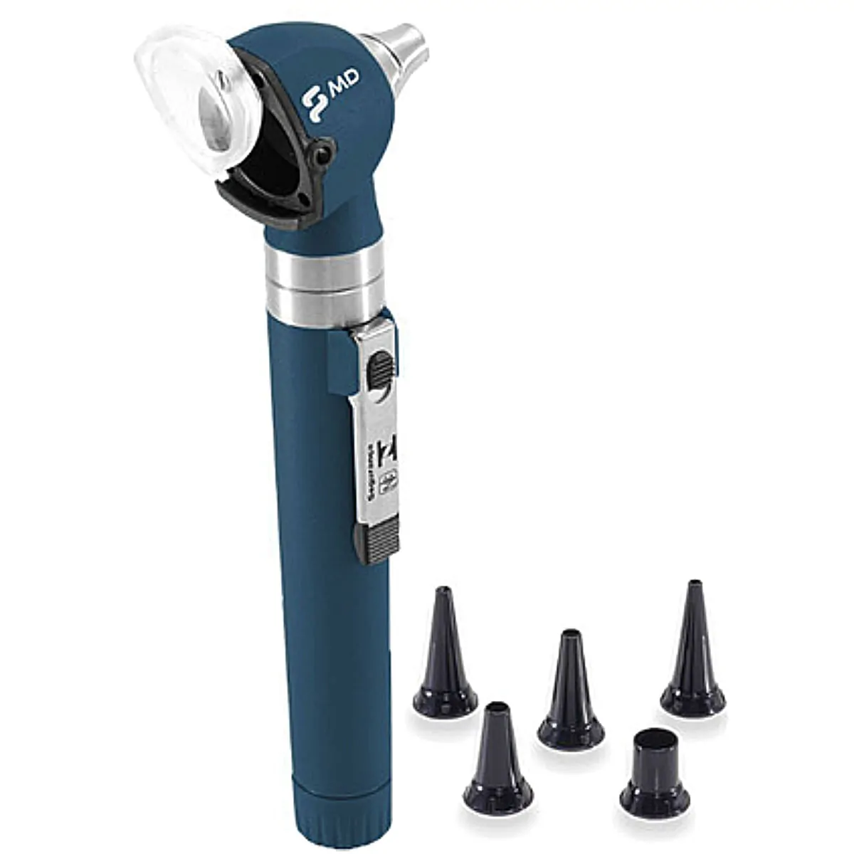 Otoscópio Omni LED Fibra Óptica MD - Blueberry com Estojo Macio