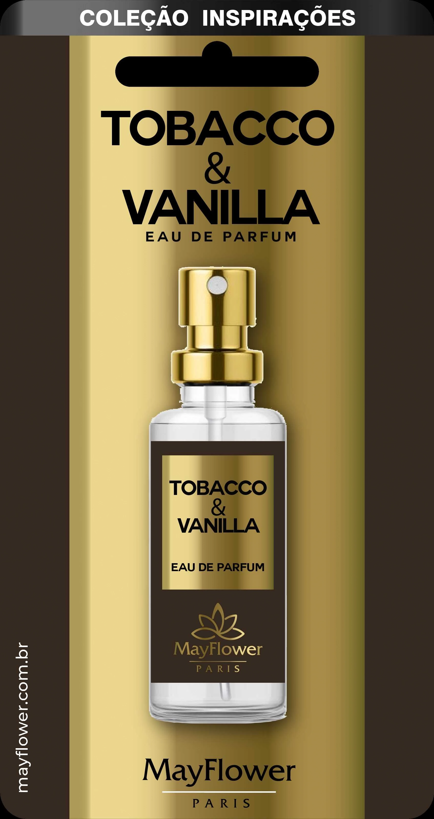 Perfume Masculino Tabacco E Vanilla May Flower 15ml 2370 R O