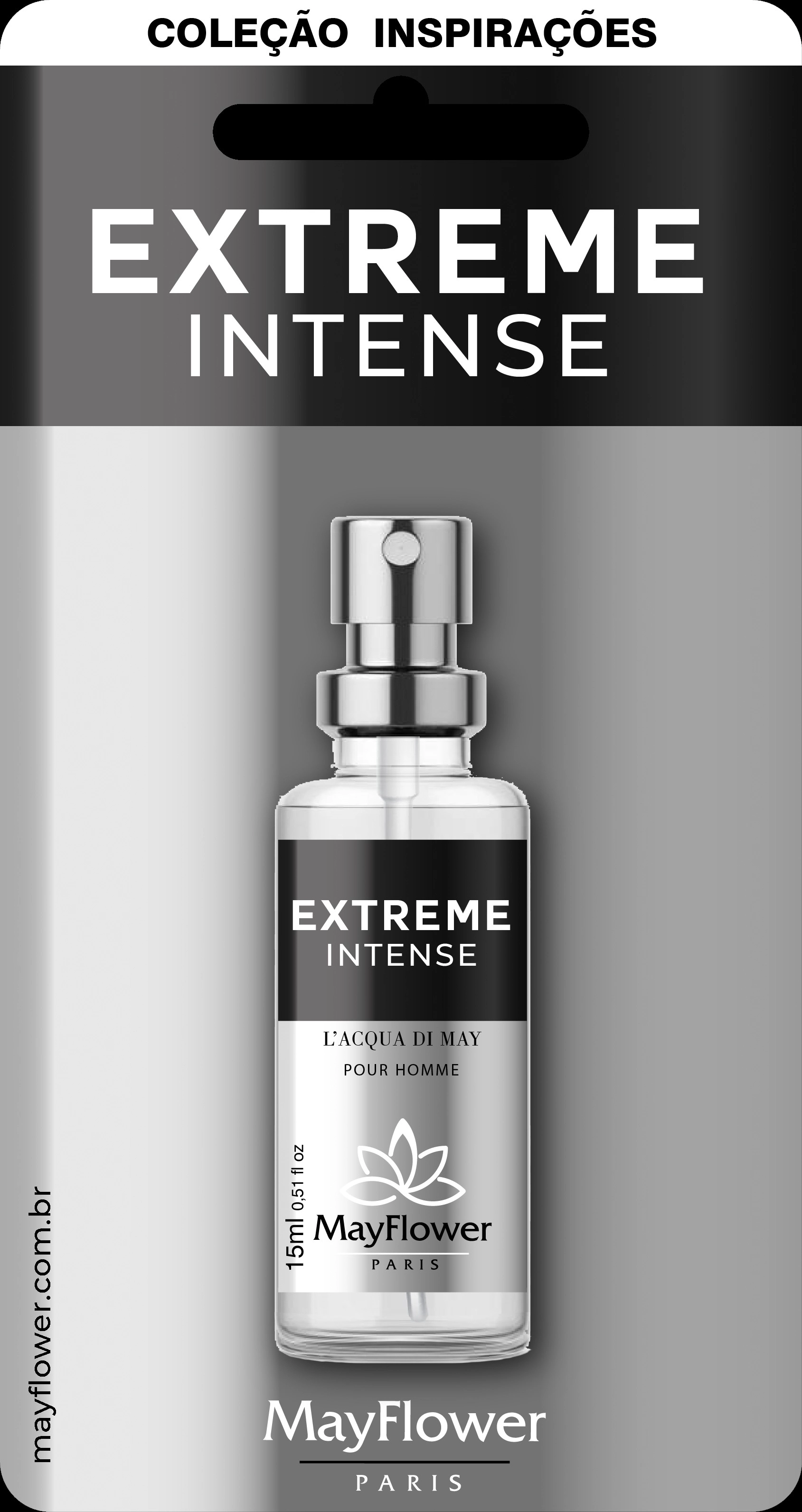 Perfume Masculino Extrema Intense May Flower 15ml 2373 R O