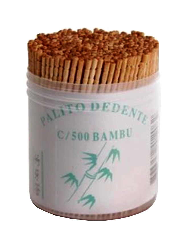 Palito Dente Bambu C/500