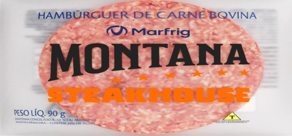 Hambúrguer Bovino Montana Premium Beef Pacote 90g