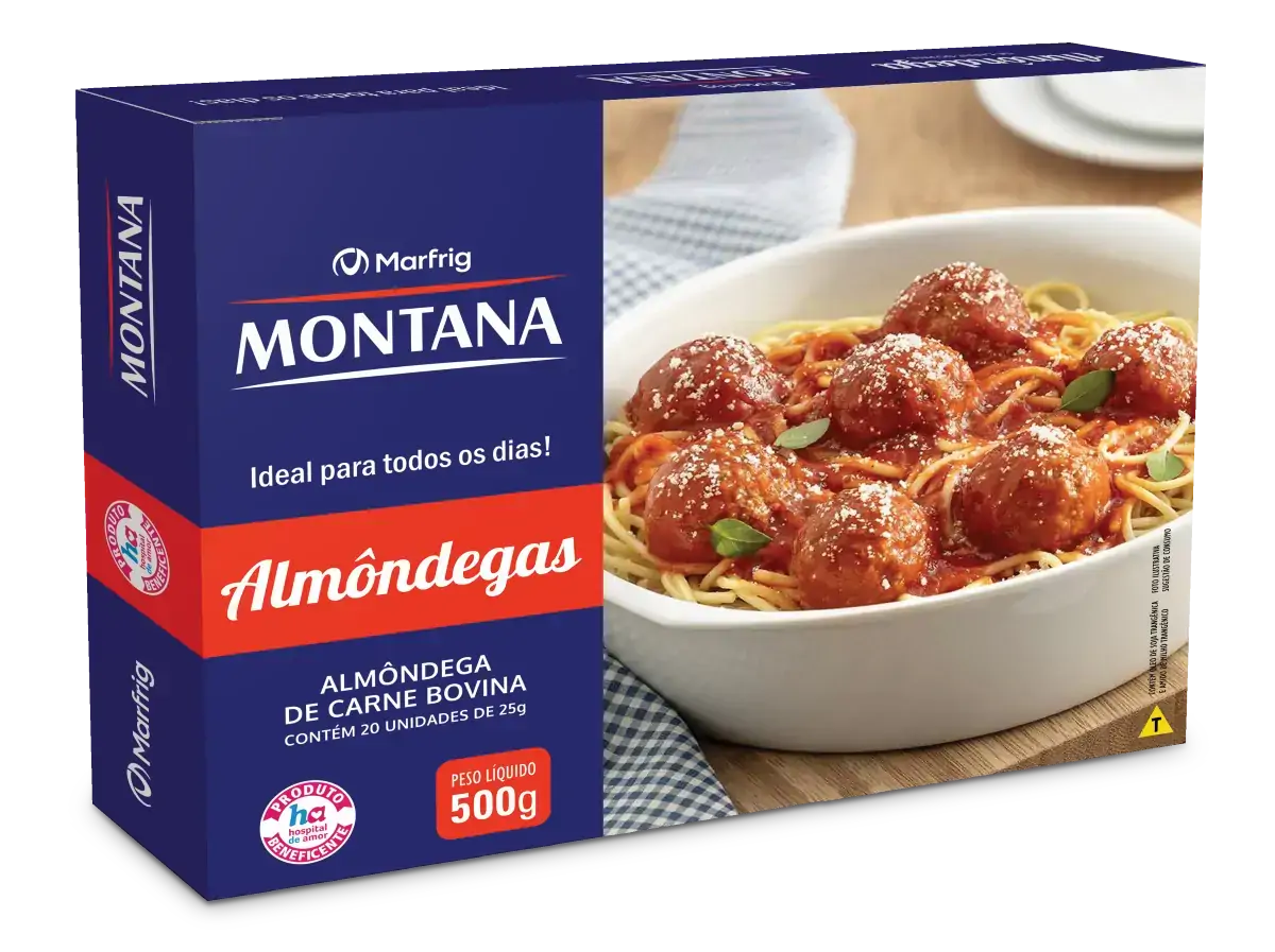 Hambúrguer Misto De Carne Bovina E Frango MONTANA Caixa 672g