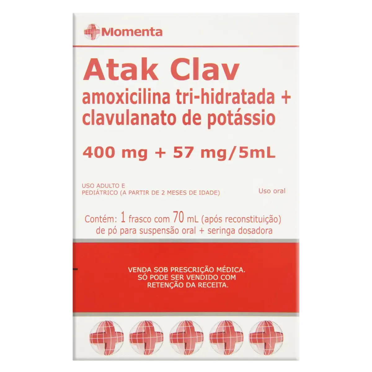 Atak Clav Momenta Caixa 70ml Seringa Dosadora