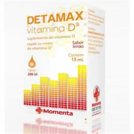 Detamax 200 Ul Gotas Sabor Limão