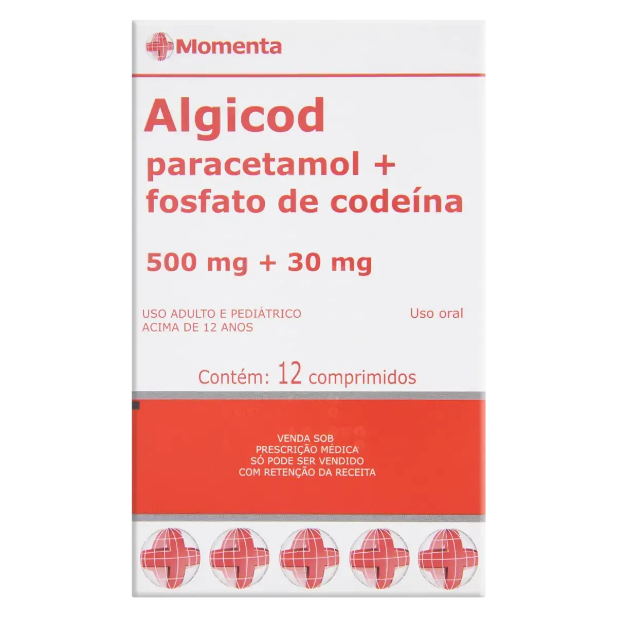 Algicod Momenta Caixa 12 Comprimidos