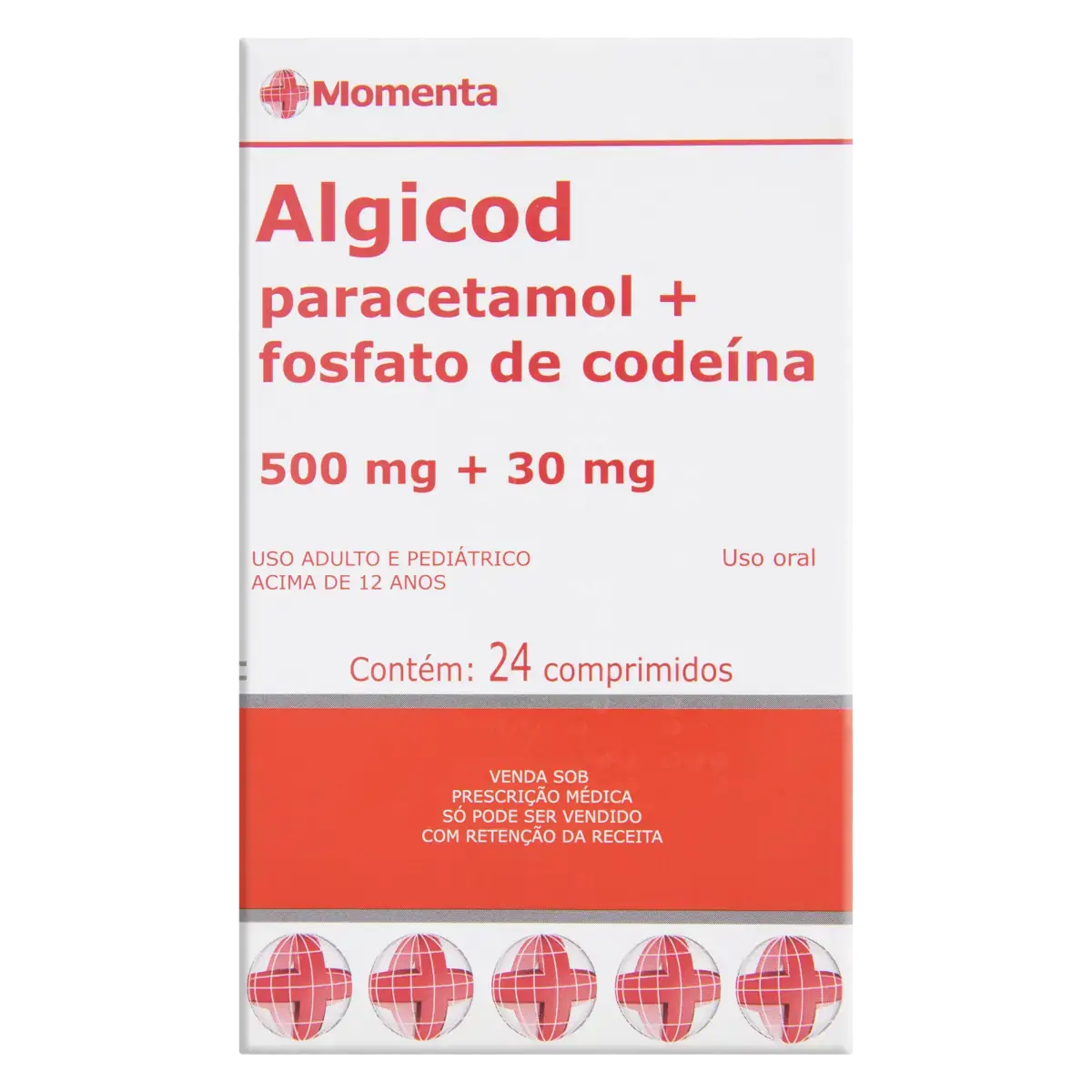 Algicod Momenta Caixa 24 Comprimidos