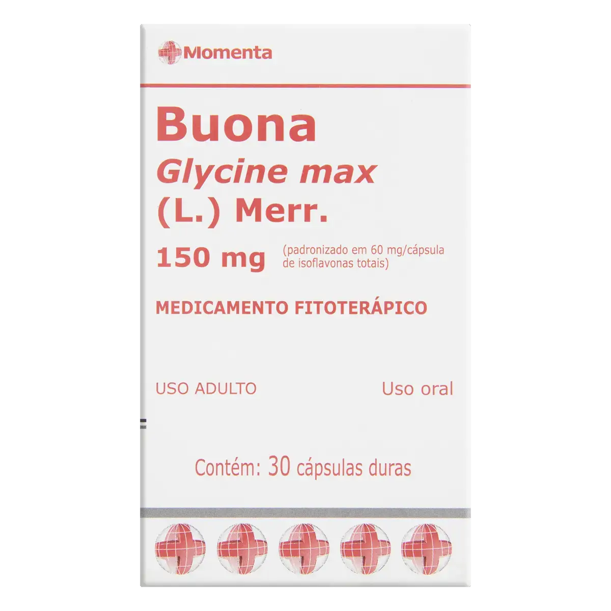 Buona 150mg Momenta Caixa 30 Cápsulas